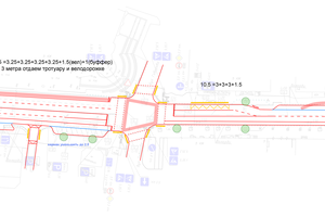 Ремонт на Черняховского: проект велодорожки и остановка работ  фото 3