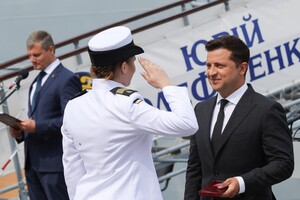 День военно-морских сил Украины: в Одессу приехал Зеленский (обновлено) фото