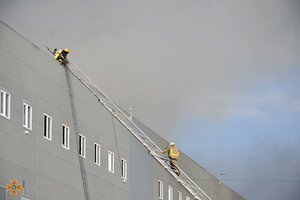 Было много дыма: спасатели рассказали подробности пожара на складах в Нерубайском  фото 10