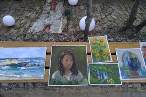 Море, искусство: вдоль Трассы здоровья показали картины художников со всей страны фото 10