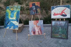 Море, искусство: вдоль Трассы здоровья показали картины художников со всей страны фото 14