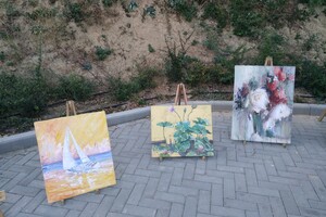 Море, искусство: вдоль Трассы здоровья показали картины художников со всей страны фото 15
