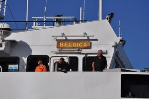 Подарок Бельгии: в Одессу зашло научно-исследовательское судно фото 1