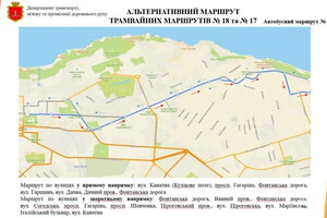 Остановка четырех трамваев в Одессе: как будет ходить транспорт на Привозе фото