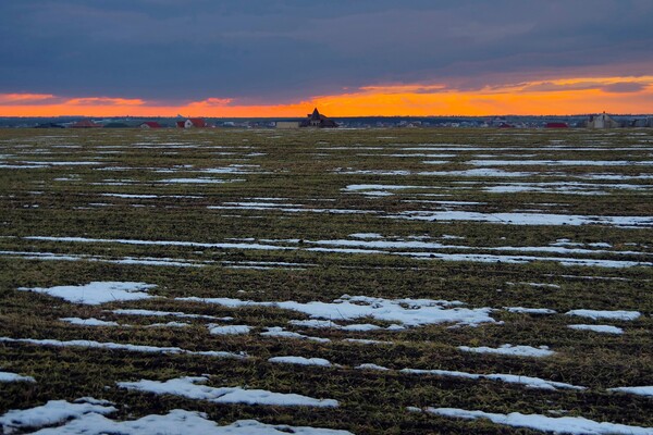 Зимний Сухой лиман на закате: смотри, как это красиво фото 7