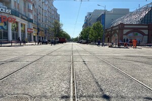 Ремонт закінчено: на Преображенській пустили тестовий трамвай фото 7