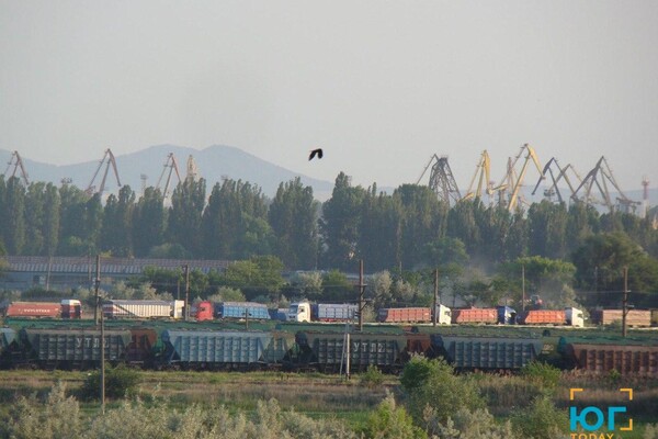 На юге Одесской области образовались огромные пробки из-за сотен фур с зерном фото 6