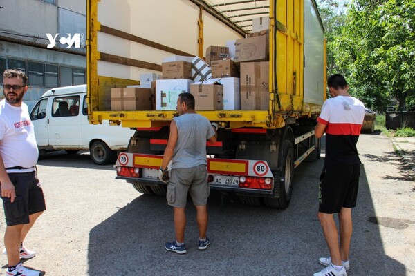 Из Италии в Одессу доставили 32 тонны гуманитарной помощи фото 4