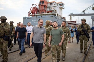 Зеленский посетил Одессу перед стартом &quot;зернового коридора&quot; (обновлено) фото 10