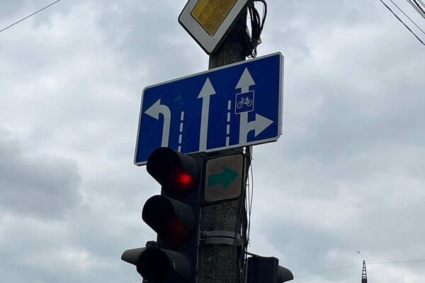 В Одесі з'явився незвичайний дорожній знак фото 1