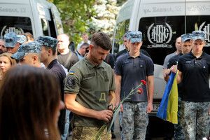В Одесі та області попрощалися з морськими піхотинцями, бійцем ТРО та зозахисником, які віддали життя за Україну фото