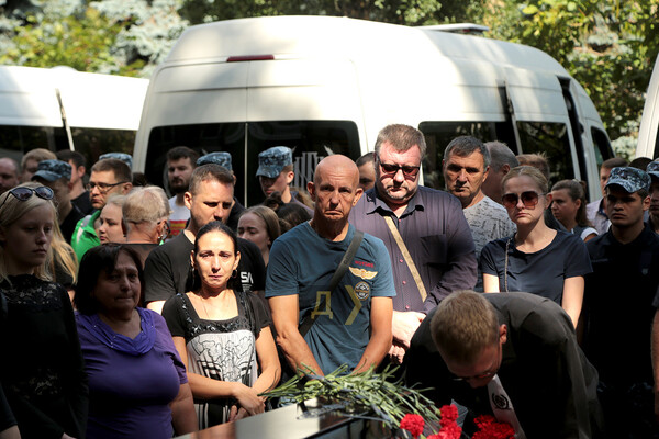 В Одессе и области простились с морскими пехотинцами, бойцом ТРО и зоозащитником, отдавшими жизни за Украину фото 1