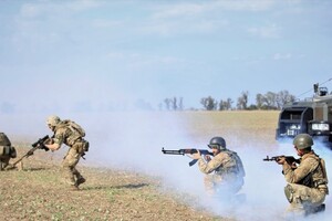 Морпехи в Одесской области тренировались наступать  фото 2