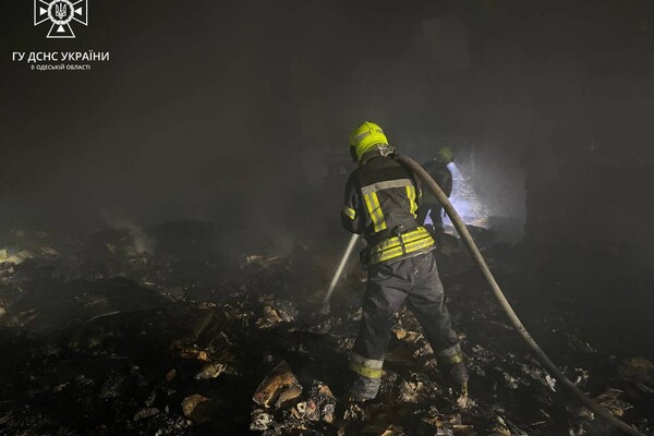 Пожар в ангаре и опасная находка: как прошли сутки у одесских спасателей фото 5