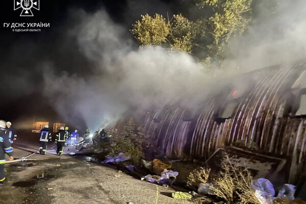 Пожар в ангаре и опасная находка: как прошли сутки у одесских спасателей фото 8