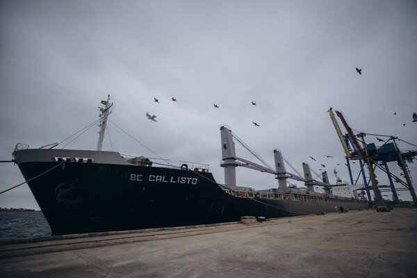 Допомога голодуючим країнам: з порту Одеської області вийшло друге судно з пшеницею для Ефіопії фото 1
