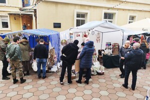 Ярмарка у Кирхи гашение праздничной марки: как в Одессе отмечали европейское Рождество фото