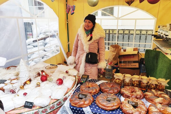 Ярмарка у Кирхи гашение праздничной марки: как в Одессе отмечали европейское Рождество фото 1