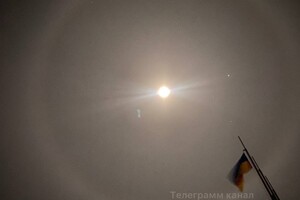 В Одесі знову спостерігали місячне гало фото 2