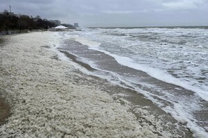 Капучіно: на одеських пляжах утворилася піна (фото, відео) фото 2