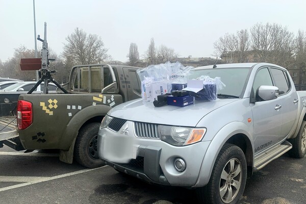 Аграрии Одесской области передали подразделениям ПВО тепловизоры и пикап фото 2