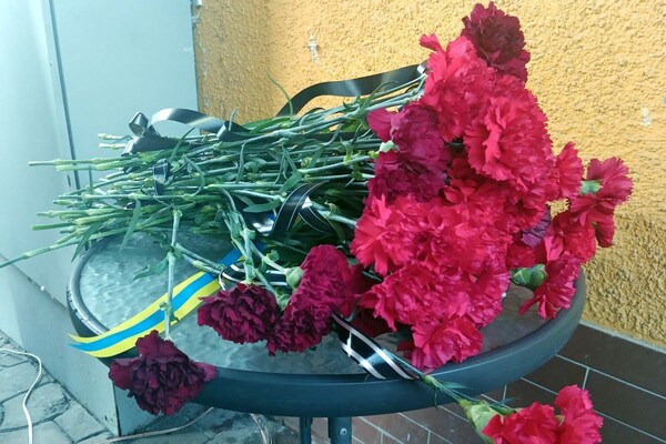 В Одессе открыли мемориальную доску погибшему защитнику Украины фото 6