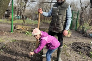 В Одессе высадили саженцы дубов Шевченко в Одессе фото