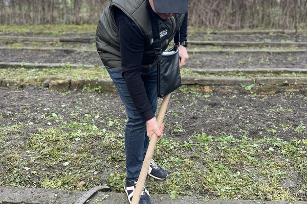 В Одессе высадили саженцы дубов Шевченко в Одессе фото 5