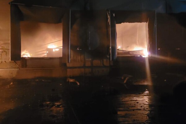 Ночная атака РФ: в Одесской области сгорели склады с гумпомощью Красного Креста фото 4