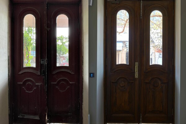 В Одессе отреставрировали старинные двери конца ХIX века фото 4