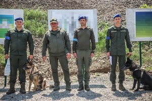 На Одещині нагородили службового собаку Кіру фото 10