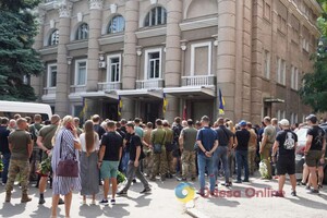 В Одессе простились с двумя бойцами 126 бригады ТРО фото 29