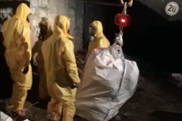 В области собрали сотни тонн химических отходов и везут в Одессу фото