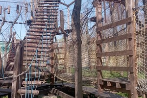 Сходи с малышами: где в Одессе искать веревочные парки фото 61