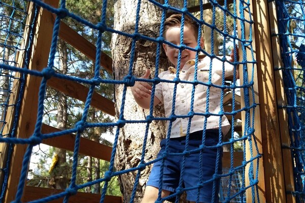 Сходи с малышами: где в Одессе искать веревочные парки фото 36