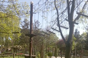Сходи с малышами: где в Одессе искать веревочные парки фото 7