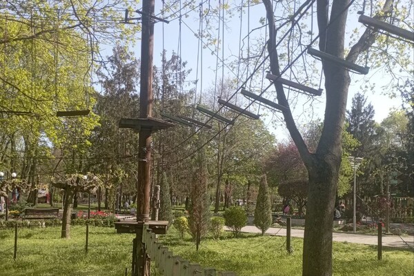 Сходи с малышами: где в Одессе искать веревочные парки фото 12