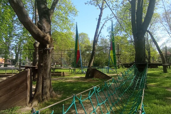 Сходи с малышами: где в Одессе искать веревочные парки фото 15
