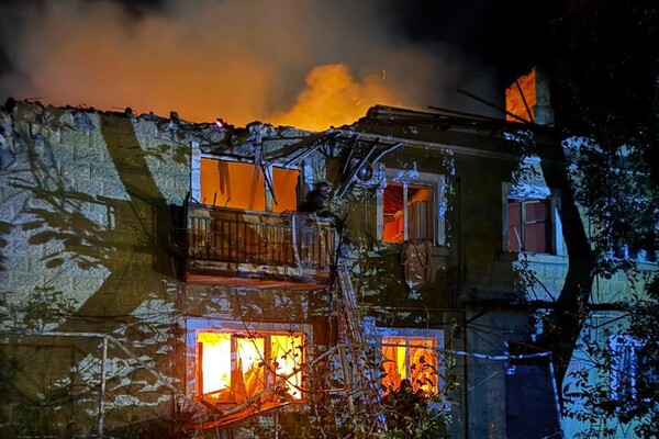 Вночі &quot;шахеди&quot; атакували Ізмаїл Одеської області: загинуло троє людей, 14 постраждали (оновлено) фото