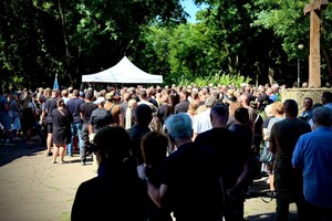 В Одесі провели в останню путь військового й директора авіаклубу Костянтина Оборіна фото 9