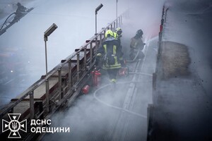 Масштабный пожар в порту Одесской области: загорелась транспортная лента фото 1