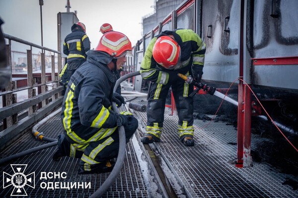 Масштабный пожар в порту Одесской области: загорелась транспортная лента фото 14
