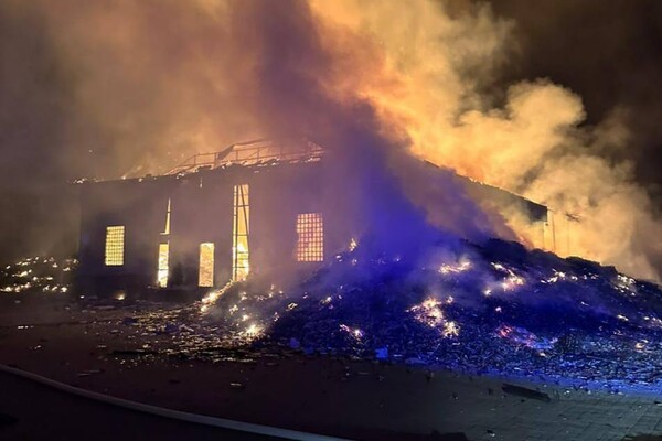 Ночной обстрел Одесчины: под ударом оказался винзавод (обновлено) фото