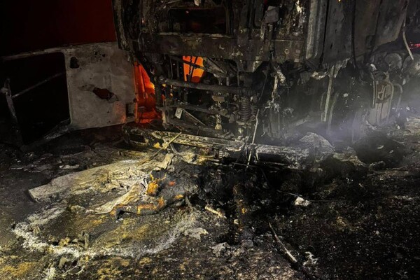 Ночной дроновый удар по Одесчине: горелая автостоянка, есть погибшие (обновлено) фото 10