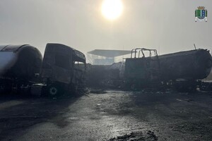 Ночной дроновый удар по Одесчине: горелая автостоянка, есть погибшие (обновлено) фото 11