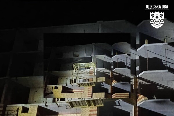 Ночная дроновая атака: в Одессе под ударом оказалась многоэтажка фото 2