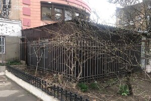 Склад вместо летней площадки на Канатной: в Одессе демонтировали нахалстрой фото 1