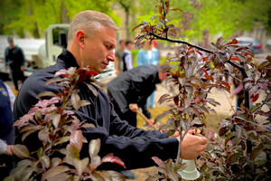 На честь загиблих дітей: в Одесі заклали яблуневий "Сад пам'яті" фото 8