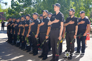 В Одесской области открыли мемориальную доску в честь погибшего правоохранителя Сергея Маглы фото 10
