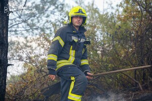 РФ обстреляла Одесский район: горели лес и сухая трава фото 5